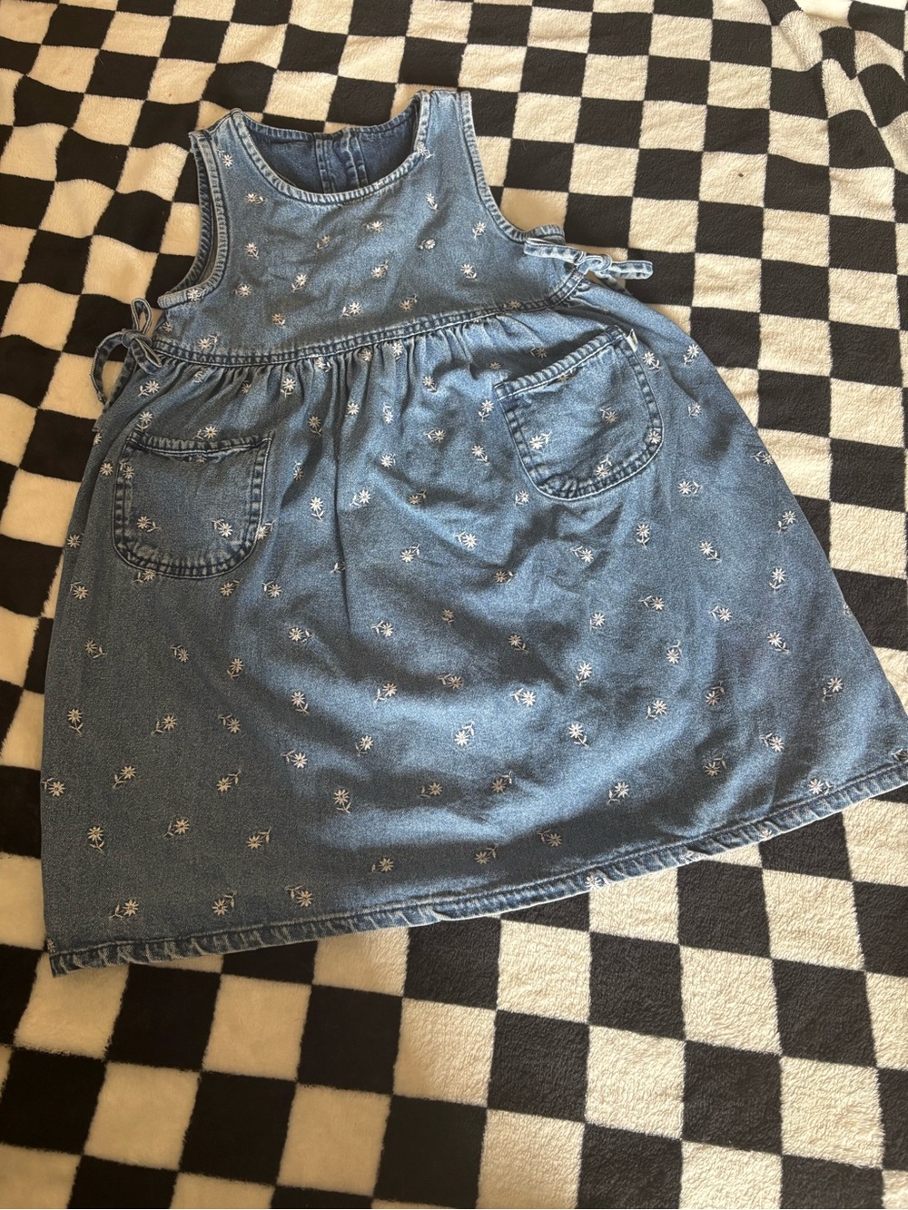 Vintage Size 7 denim mckids jean dress